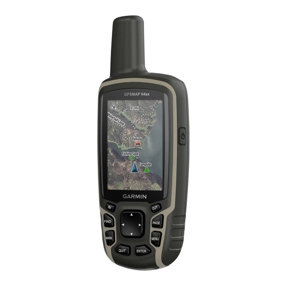 Garmin GPSMAP 64s Benutzerhandbuch