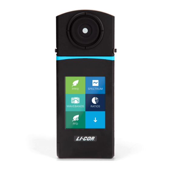 LI-COR LI-180 Handbuch