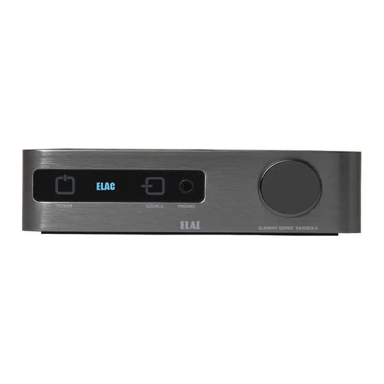 ELAC EA101EQ-G Bedienungsanleitung