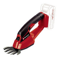 Einhell GC-AGSS 18 Li Originalbetriebsanleitung