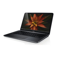 Dell XPS 13 9333 Schnellstart Handbuch