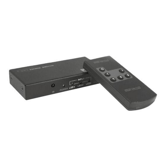 Techly IDATA HDMI-4K31 Handbuch