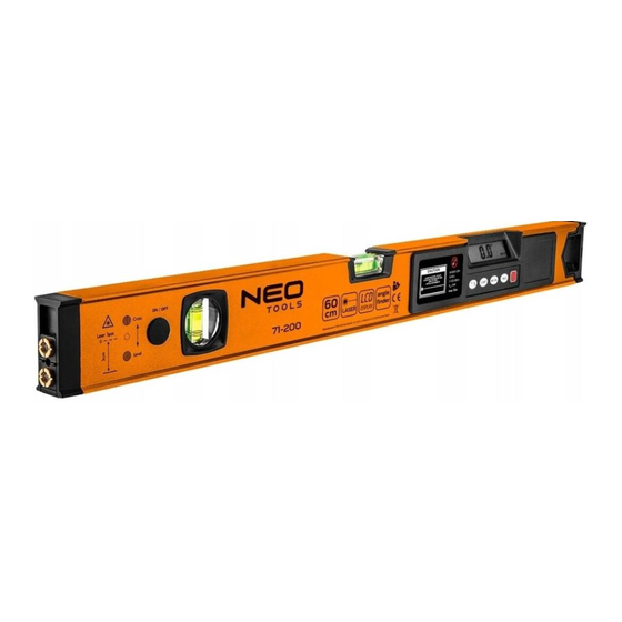 NEO TOOLS 71-200 Benutzerhandbuch