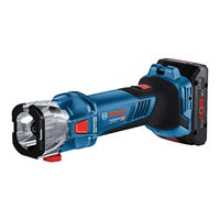 Bosch GCU 18V-30 Professional Originalbetriebsanleitung
