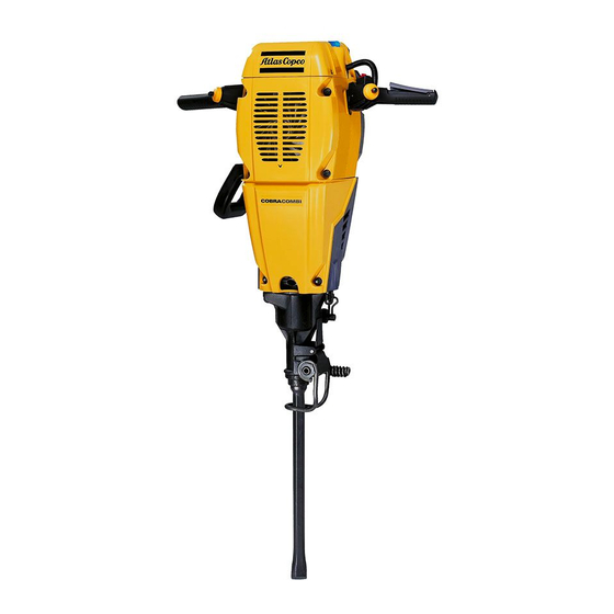 Atlas Copco COBRA COMBI Sicherheitshinweise Und Betriebsanleitung