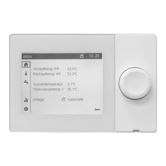elco LOGON B WP61 E Bedienungsanleitung