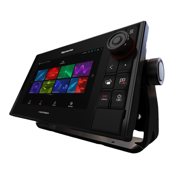 Raymarine AXIOM Serie Installations- Und Bedienungsanleitung