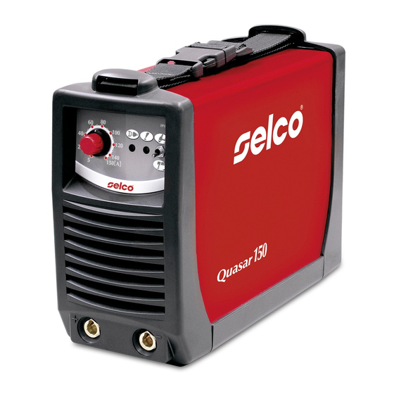 Selco Quasar 150 Betriebsanweisung