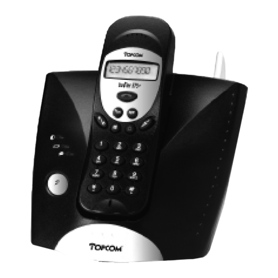 Topcom Butler 575 plus Bedienungsanleitung