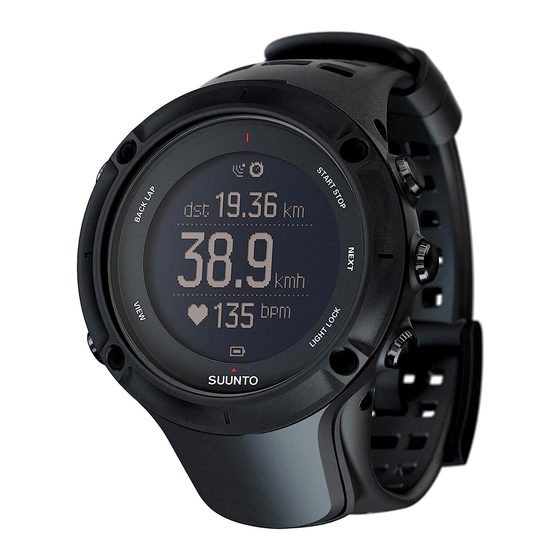 Suunto AMBIT3 SPORT Benutzerhandbuch