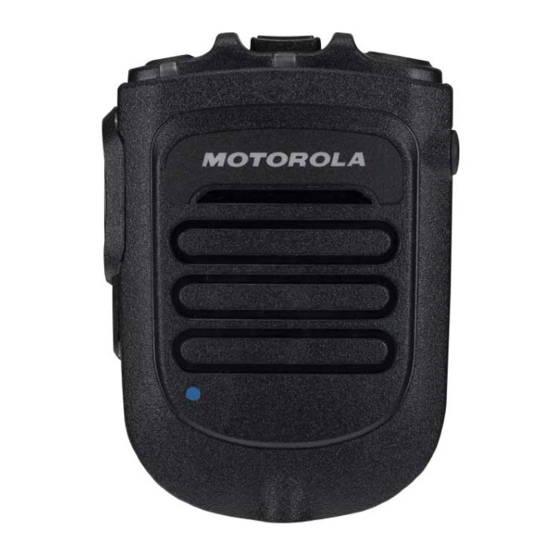 Motorola PMMN4095 Bedienungsanleitung