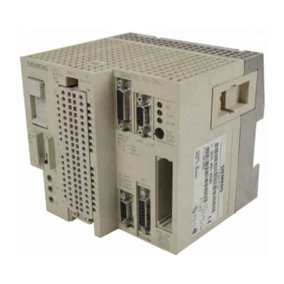 Siemens SIMATIC S5 Betriebsanleitung
