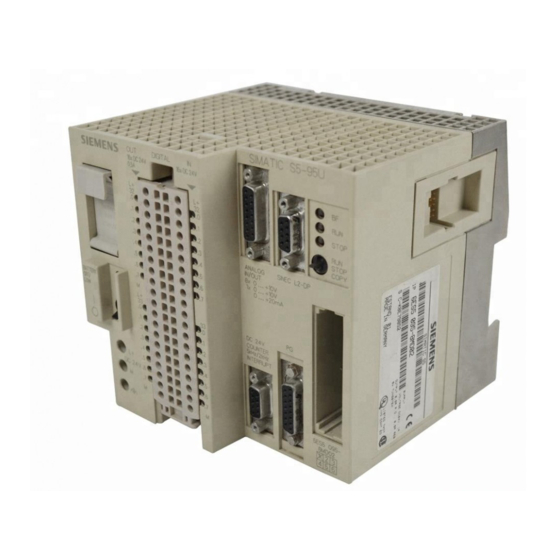 Siemens SIMATIC S5 Handbuch