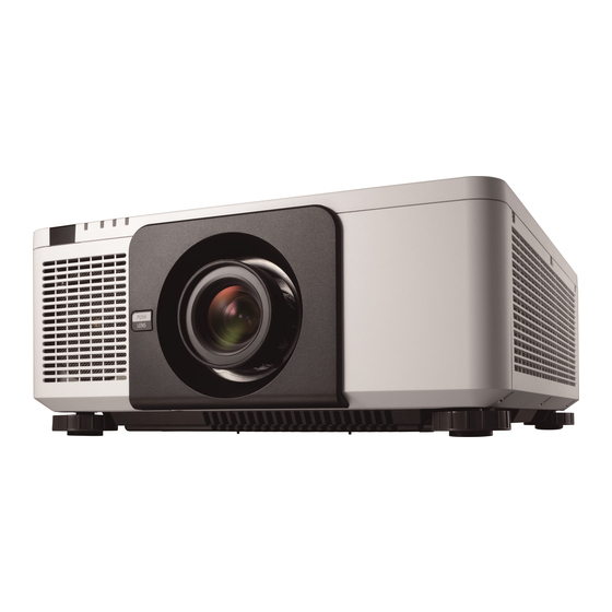 NEC PX803UL-WH Bedienungshandbuch