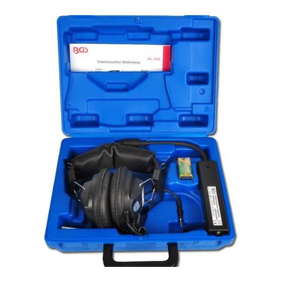 BGS technic 3530 Bedienungsanleitung