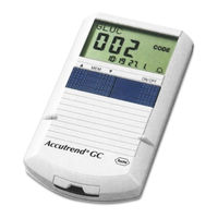 Roche Accutrend GC Gebrauchsanweisung