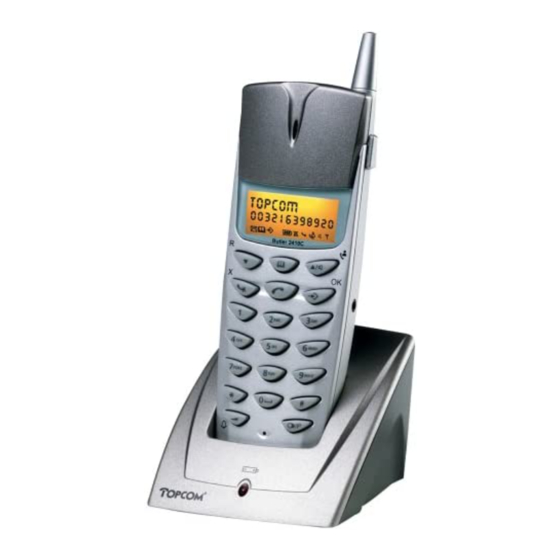 Topcom Butler 2405 Bedienungsanleitung
