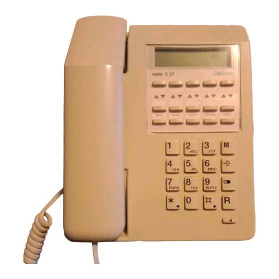 DETEWE Varix S37 Kurzanleitung