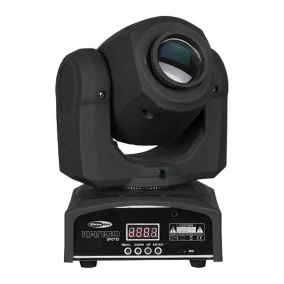 SHOWTEC Kanjo Spot 10 Handbuch