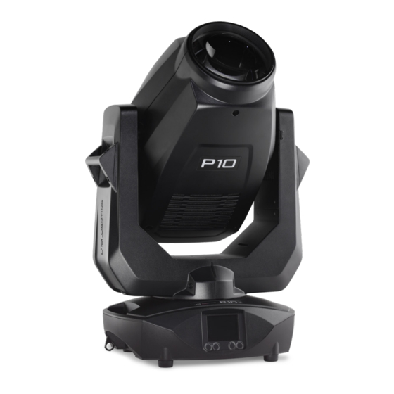 JB-Lighting P10 Profile Bedienungsanleitung