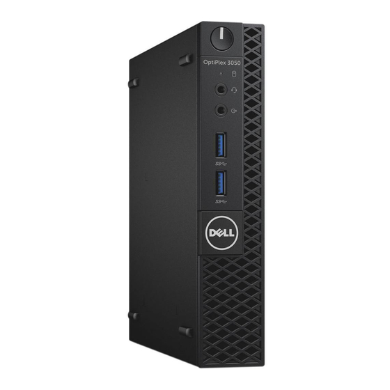 Dell OptiPlex 3060 Micro Servicehandbuch