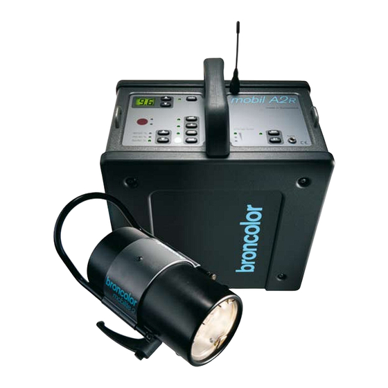 Broncolor Mobil A2R Bedienungsanleitung