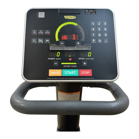 Technogym RECLINE FORMA Benutzerhandbuch