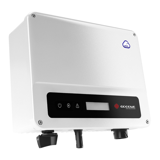Goodwe XS-serie Handbücher