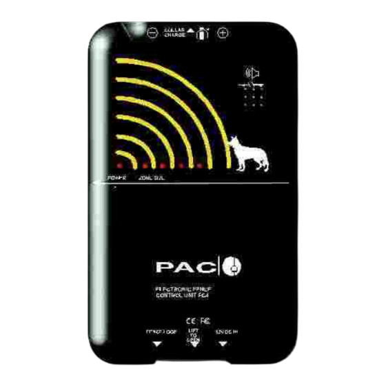PAC FC4 Bedienungsanleitung