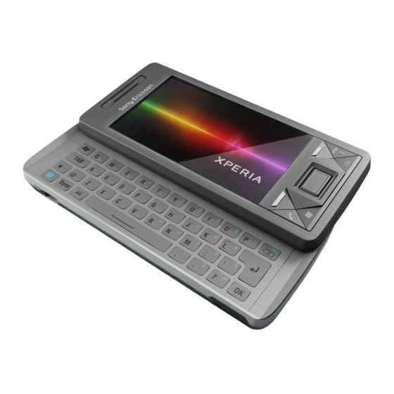 Sony Ericsson Xperia X1 Bedienungsanleitung