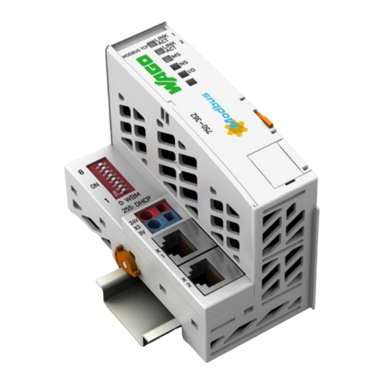 WAGO -I/O-SYSTEM 750 Handbuch