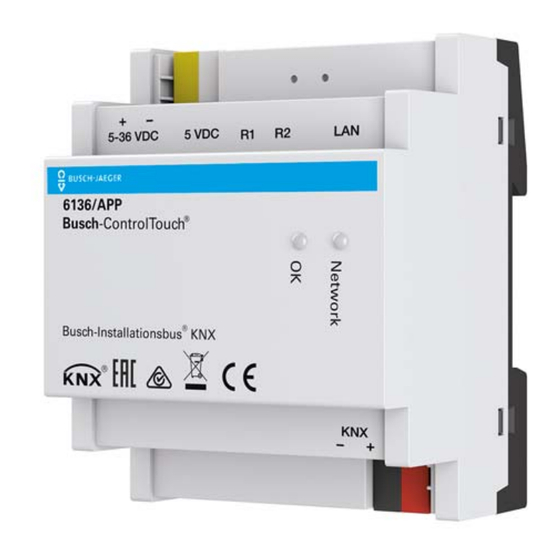 Busch-Jaeger 6136/APP Handbuch