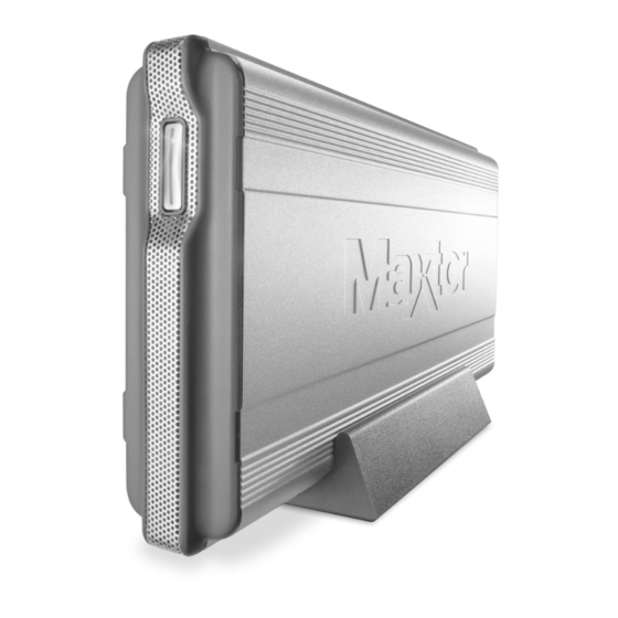 Maxtor Shared Storage Plus+ Schnellstartanleitung