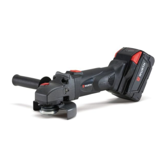 Würth Master EWS 28-A Bedienungsanleitung