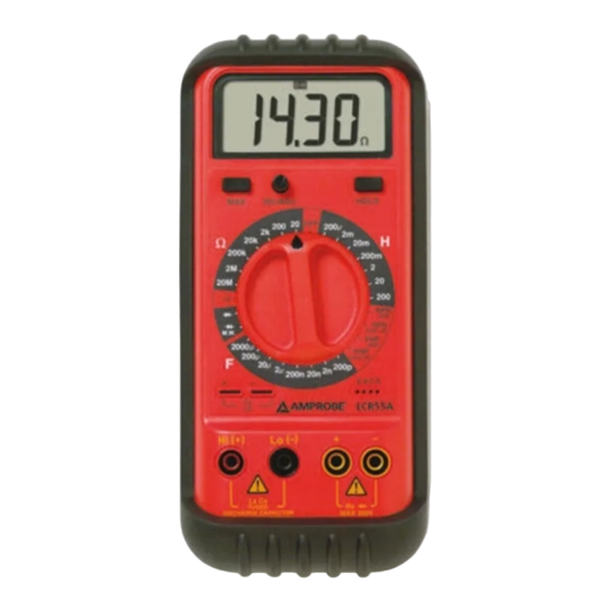 Amprobe LCR55A Handbücher