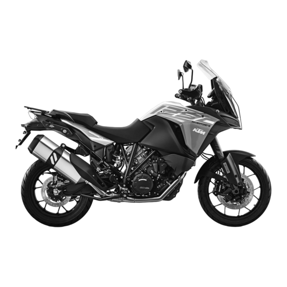 KTM 1290 Super Adventure S 2018 Handbücher