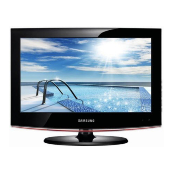 Samsung LE19B450 Bedienungsanleitung