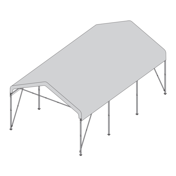 ShelterLogic Carport-in-a-Box 370x610 Montageanleitung