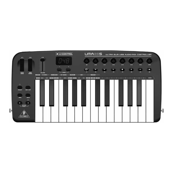 U-Control UMA25S Bedienungsanleitung