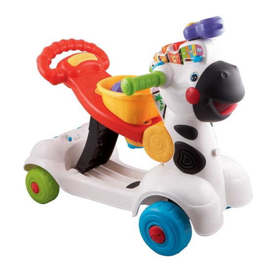 VTech 3 in 1 Tierspaß Zebra Bedienungsanleitung