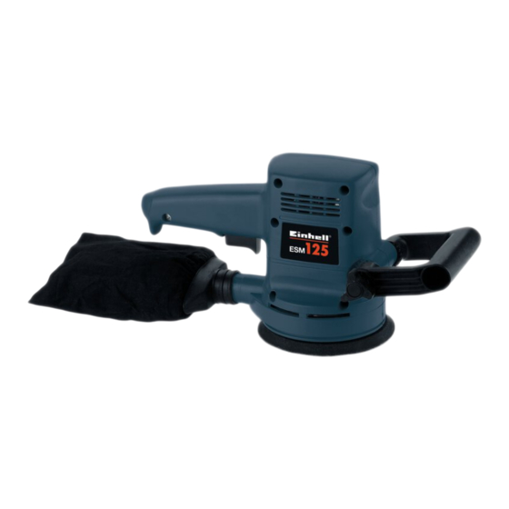 EINHELL ESM 125 Bedienungsanleitung