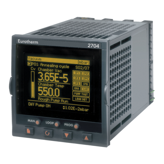 Eurotherm 2704 Bedienungsanleitung