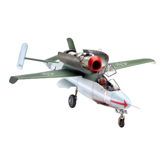 REVELL Heinkel He162A-2 Salamander Bedienungsanleitung