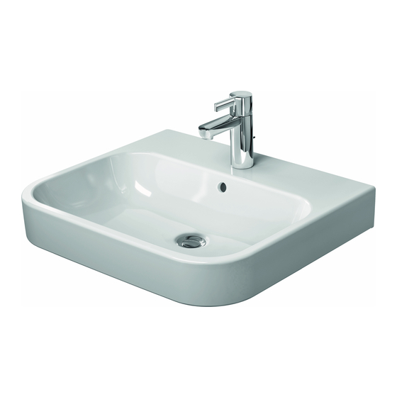 Duravit Happy D.2 Schablone Und Montageanleitung