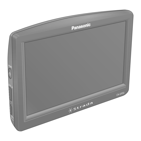 Panasonic CN-GP50N Kurzanleitung