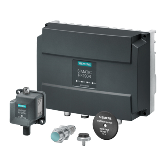 Siemens SIMATIC RF200 Systemhandbuch