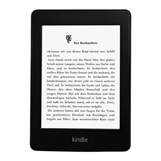 Amazon Kindle 5.Ausgabe Handbücher