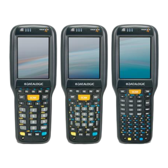 Datalogic Scorpio X3 CE Series Schnellstartanleitung