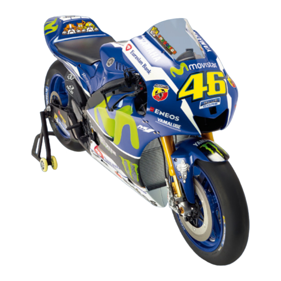 DeAgostini MODELSPACE VALENTINO
ROSSI'S YZR -M1 Bedienungsanleitung