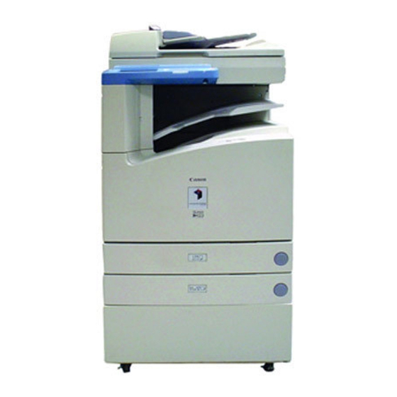 Canon iR 3300 Kopiererhandbuch